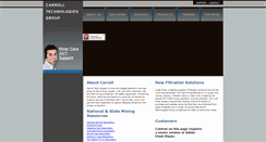 Desktop Screenshot of carrolltechnologiesgroup.com